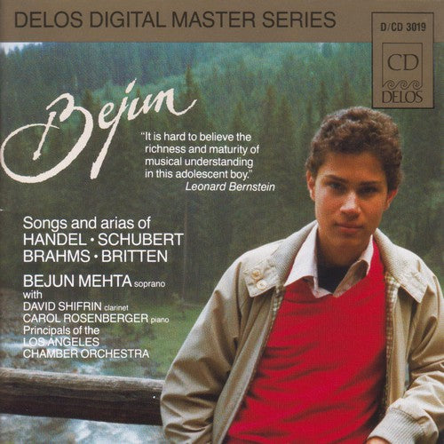 Bejun Mehta: Songs & Arias - COMPACT DISCS