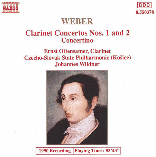 Ernst Ottensamer: Clarinet Concerti 1 & 2 / Concertino - COMPACT DISCS