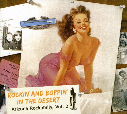 Various Artists: Rockin and Boppin: In The Desert, Vol. 2 - COMPACT DISCS