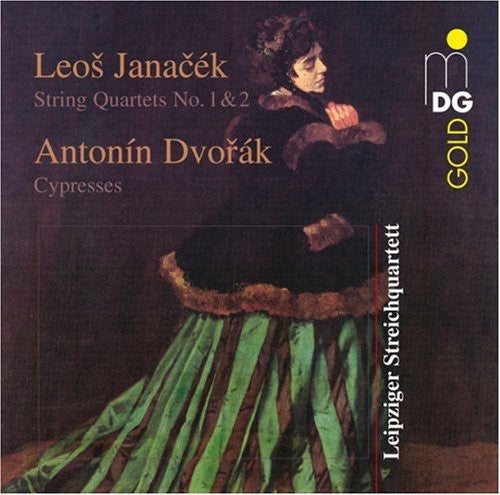 Leipziger Streichquartett: String Quartets 1 & 2 / Cypresses - COMPACT DISCS