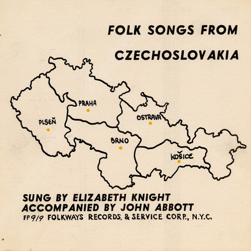 Elizabeth Knight: Folk Songs from Czechoslovakia - COMPACT DISCS