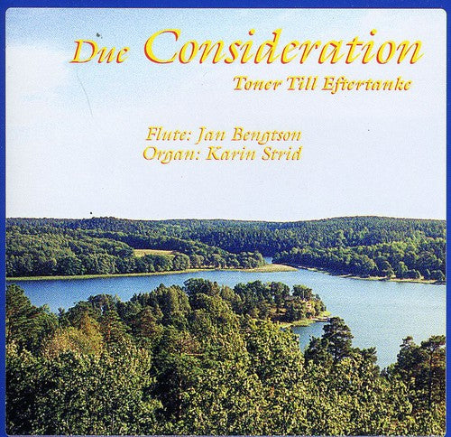 Jan Bengtson: Due Consideration / Toner Till Eftertanke - COMPACT DISCS