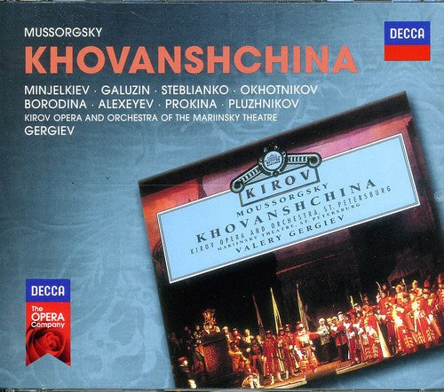 M. Mussorgsky: Khovanshchina - COMPACT DISCS