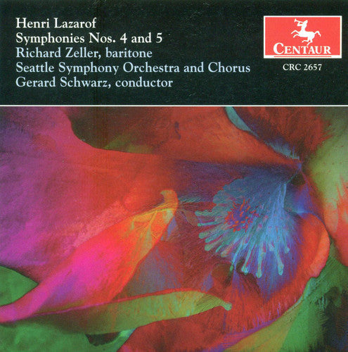 Henri Lazarof: Symphony 4 & 5 - COMPACT DISCS