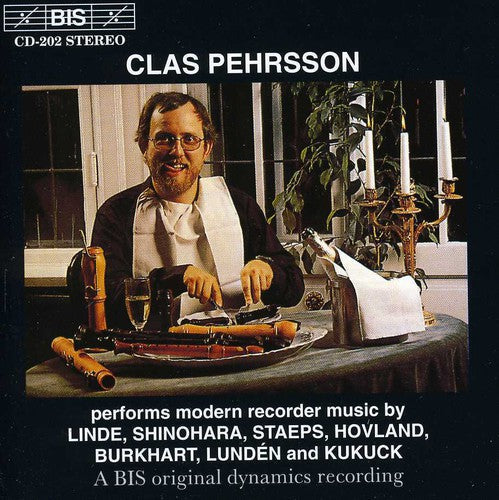 Clas Pehrsson: Performs Modern Recorder Music - COMPACT DISCS