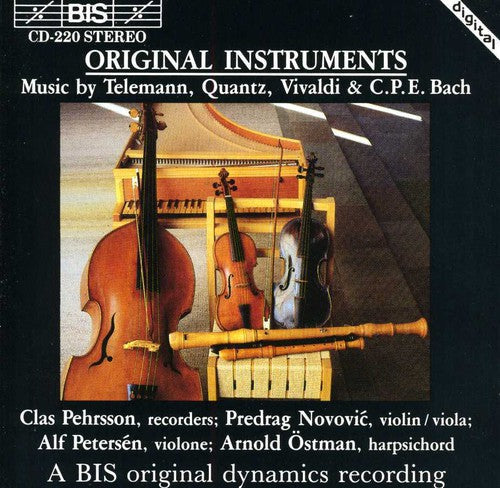 Clas Pehrsson: Original Instruments - COMPACT DISCS