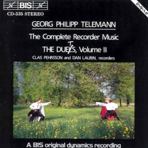 G.P. Telemann: Complete Recorder Duos - COMPACT DISCS