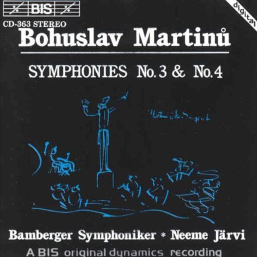 Neeme Järvi: Symphonies 3 & 4 - COMPACT DISCS