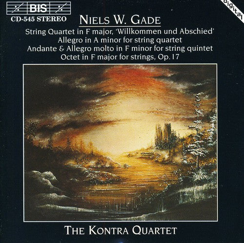 Gade / Kontri Quartet: String Quartet / Allegro for String Quartet - COMPACT DISCS
