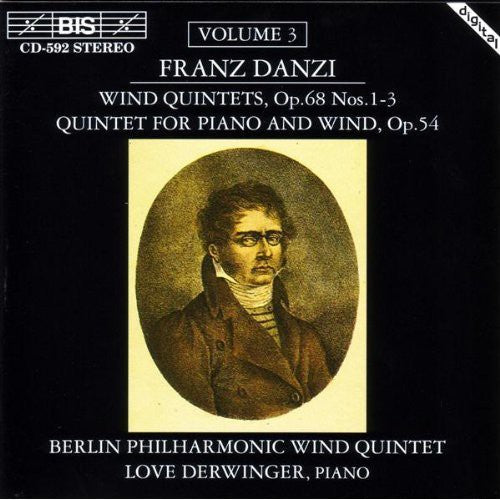 Danzi / Derwinger / Berlin Philharmonic: Wind Quintets - COMPACT DISCS