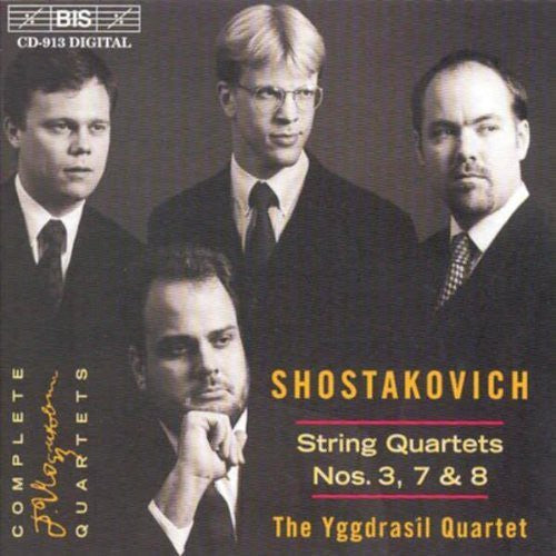 Yggdrasil Quartet: Qtet #3 Op.73 / QTQ #7 Op.108 / Qtet #8 Op.110 - COMPACT DISCS