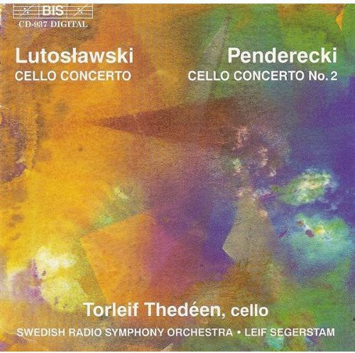 Torleif Thed en: Lutoslawski: Cello Cto / Penderecki: Cto #2 - COMPACT DISCS