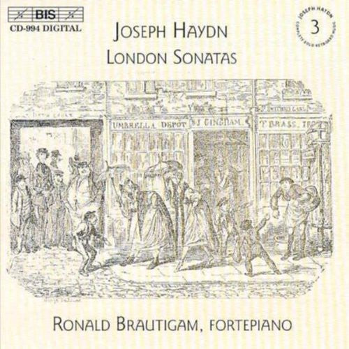 Ronald Brautigam: Keyboard Music #3: London Sonatas - COMPACT DISCS