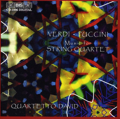 Quartetto David: String Quartet E minor / Crisantemi / 3 Fugues - COMPACT DISCS