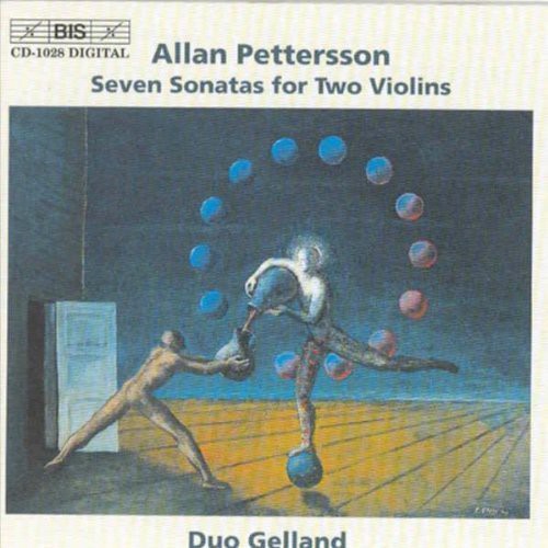 Pettersson / Duo Gelland / Wallin: Seven Sonatas for Two Violins - COMPACT DISCS