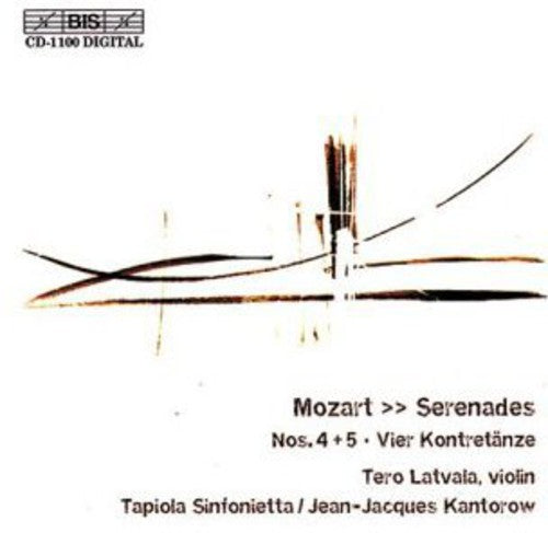 W.a. Mozart: Serenades / 4 Contradances - COMPACT DISCS