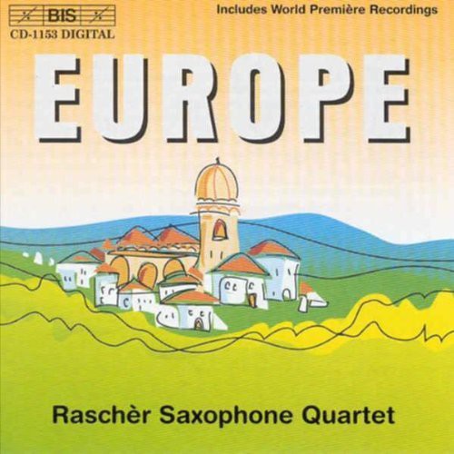 Rascher Saxophone Qrt: Europe - COMPACT DISCS