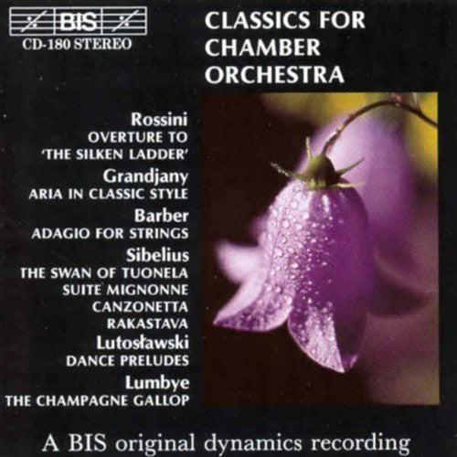 Wedin / Helsinki Chamber Orchestra: Classics for Chamber Music - COMPACT DISCS