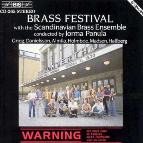 Holmboe / Panula / Scandinavian Brass Ensemble: Concerto for Brass - COMPACT DISCS