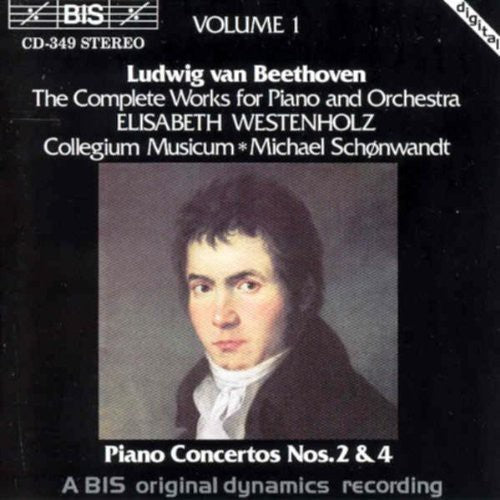 Ludwig van Beethoven: Piano Concertos 2 & 4 - COMPACT DISCS