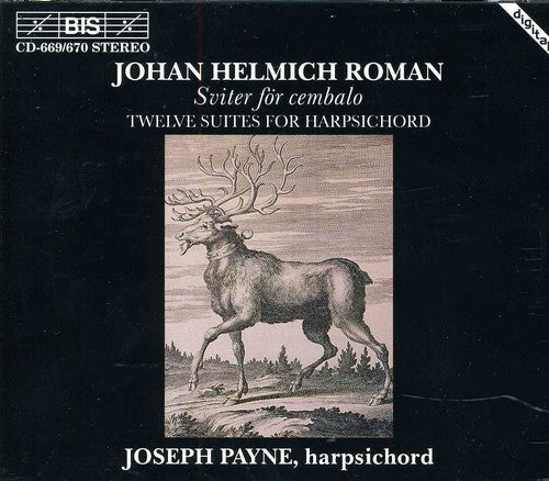 Joseph Payne: Twelve Suites for Harpsichord - COMPACT DISCS
