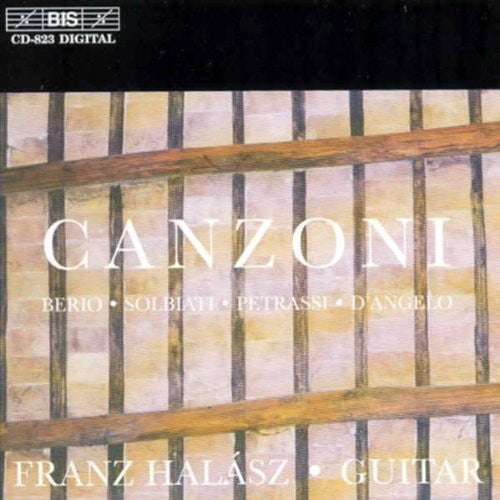 Franz Halasz: Nunc / Trem Pezzi - COMPACT DISCS