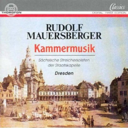 Rudolf Mauersberger: Piano Trio in C / String Quartet in F# - COMPACT DISCS