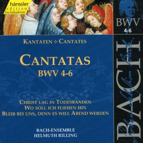 J.S. Bach: Sacred Cantatas BWV 4-6 - COMPACT DISCS