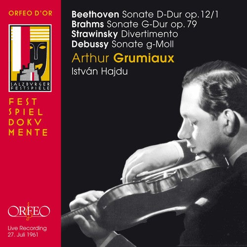 Beethoven / Grumiaux / Hajdu: Sonatas - COMPACT DISCS