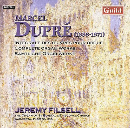 Marcel Dupre: Complete Organ Works 8: Psalm Xviii / Vision Op 44 - COMPACT DISCS