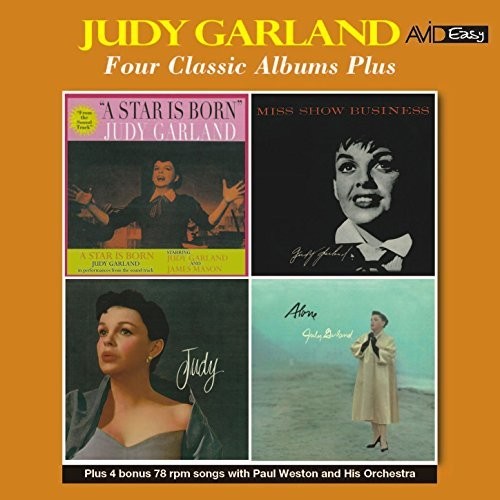 Judy Garland: Star Is Born / Miss Show Business / Judy / Alone - COMPACT DISCS