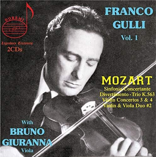 Mozart / Gulli / Galliera: Franco Gulli 1 - COMPACT DISCS