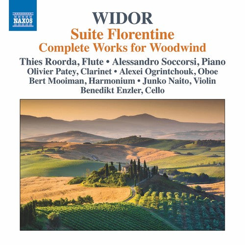 Widor / Roorda / Patey: Complete Music for Woodwind - COMPACT DISCS