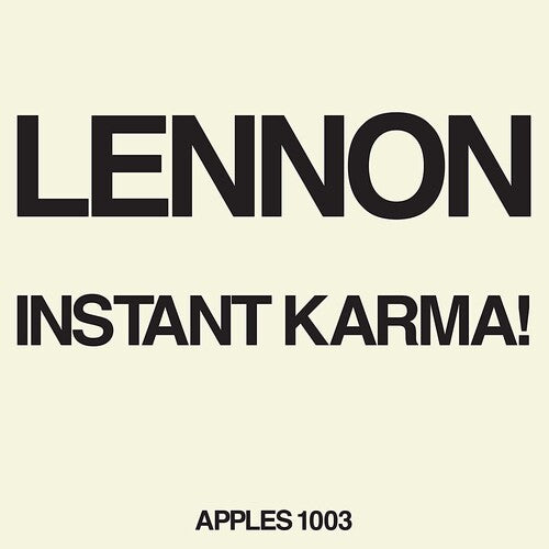 Lennon/Ono With The Plastic Ono Band: Instant Karma (2020 Ultimate Mixes) - 7-INCH SINGLE