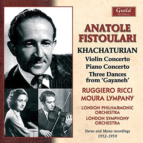 Ricci / Lympany / London Philharmonic Orch: Khachaturian 1952-59 - COMPACT DISCS