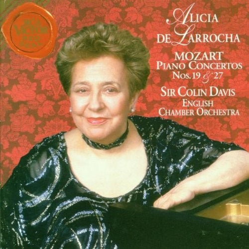 Mozart / De Larrocha, Alicia / Davis: Piano Ctos No 19 - COMPACT DISCS