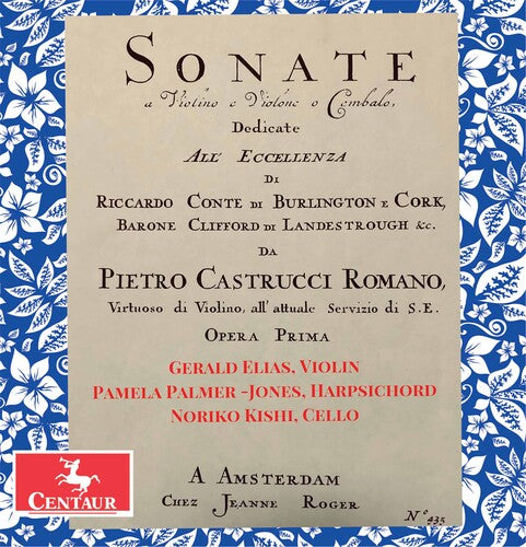 Palmer-Jones: Sonate a Violino E Violone - COMPACT DISCS
