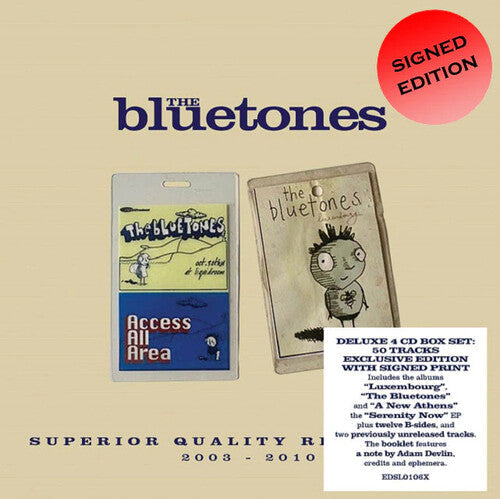The Bluetones: Superior Quality Recordings 2003-2010 - Limited 5CD Boxset With Signed Print - COMPACT DISCS