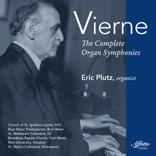 Eric Plutz: Complete Organ Symphonies - COMPACT DISCS