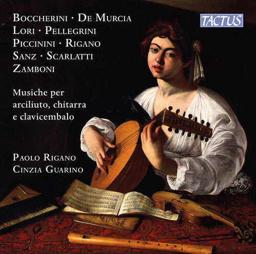 Paolo Rigano: Music for Archlute Guitar & Harpsichord - COMPACT DISCS