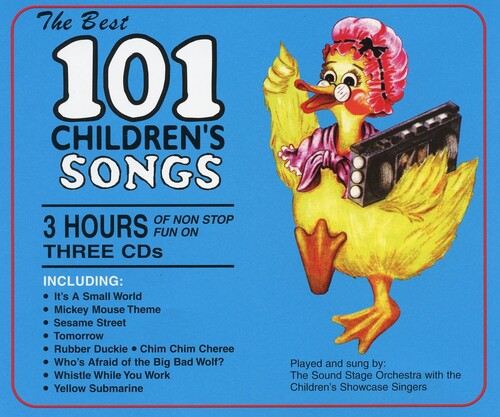 Children's Showcase Singers: Best 101 Children's Songs - COMPACT DISCS