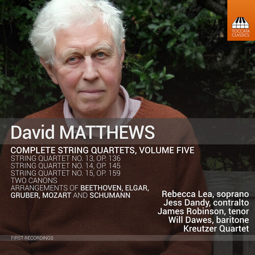 Will Dawes: Complete String Quartets 5 - COMPACT DISCS