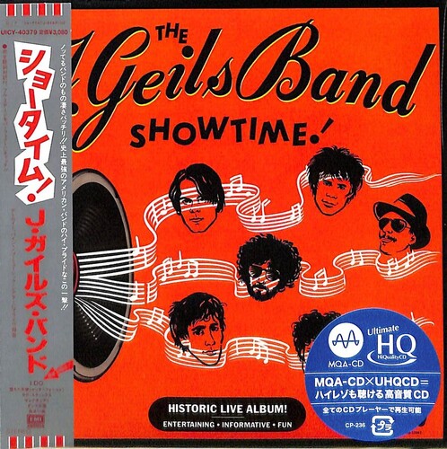 J. Geils Band: Showtime! - MQA x UHQCD - Paper Sleeve - COMPACT DISCS