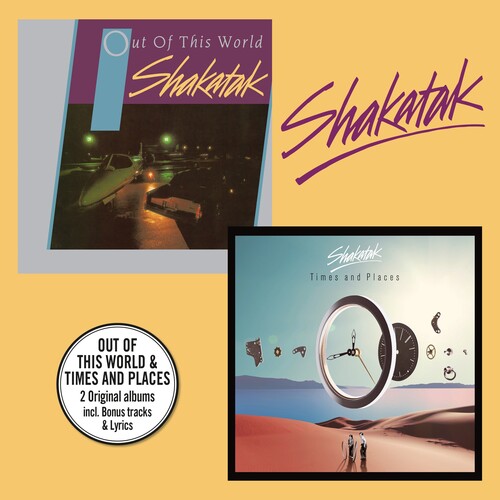 Shakatak: Out Of This World + Times And Places - COMPACT DISCS