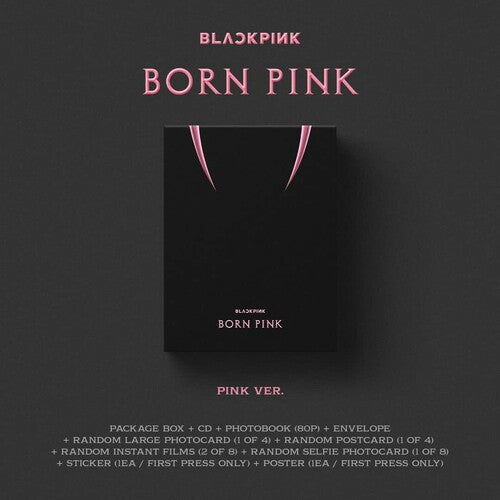 Blackpink: BORN PINK (Standard CD Boxset Version A / PINK) - COMPACT DISCS