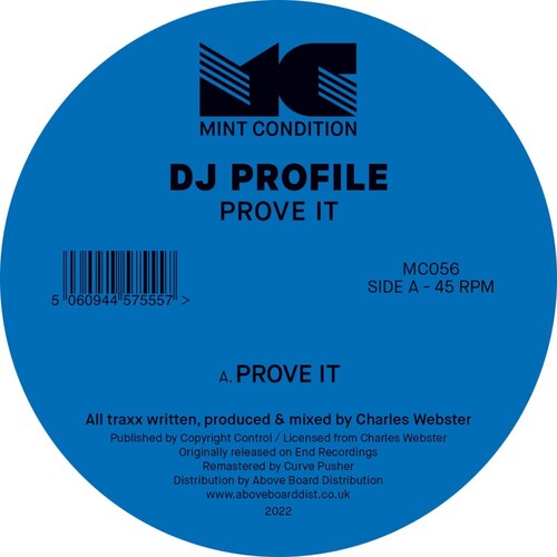 DJ Profile: Prove It - 12-INCH SINGLE