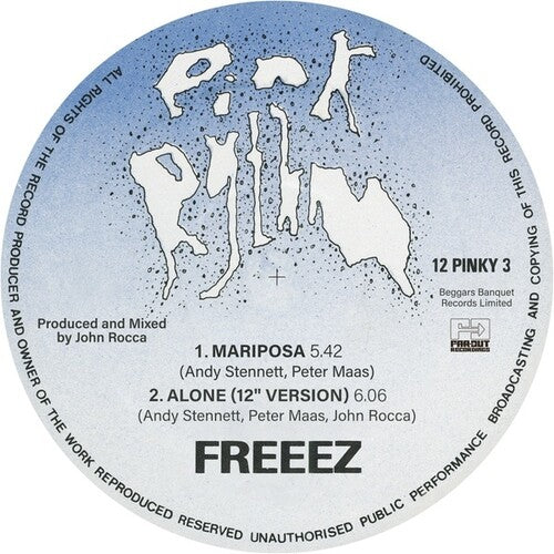 Freeez: Mariposa/Alone - 12-INCH SINGLE