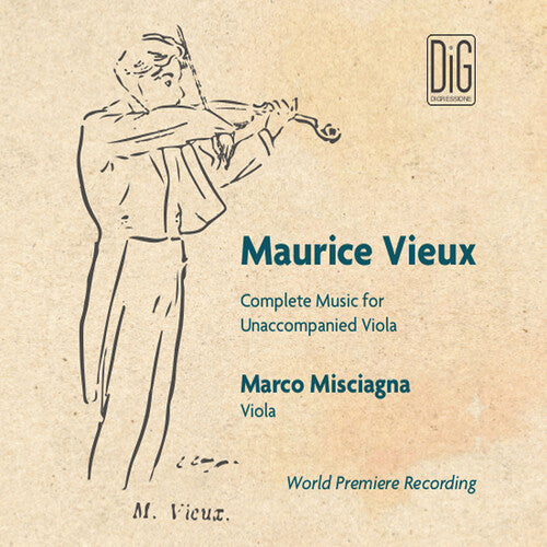 Marco Misciagna: Complete Music for Unaccompanied Viola - COMPACT DISCS