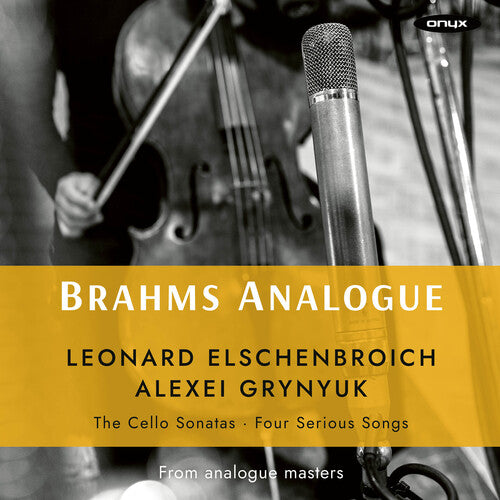 Leonard Elschenbroich: Brahms Analogue - COMPACT DISCS