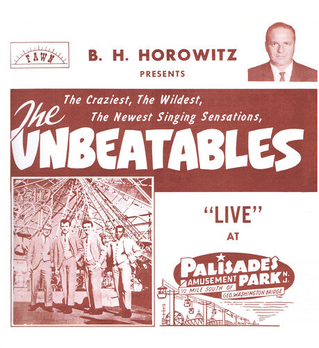 Cornish, Gene & the Unbeatables: Live At Palisades Amusement Park (2022 Remaster) - COMPACT DISCS